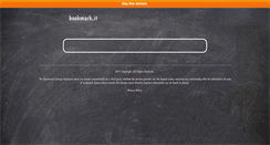 Desktop Screenshot of bookmark.it