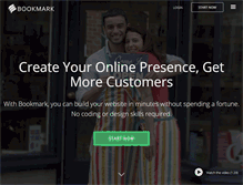 Tablet Screenshot of bookmark.com